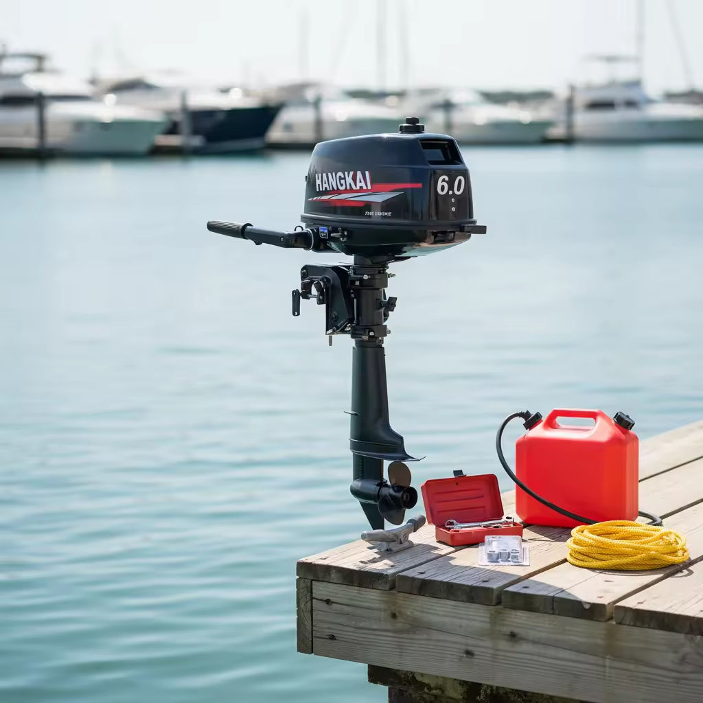 Fishing Boat Outboard Motor - Оптовая продажа подвесных моторов HANGKAI 6