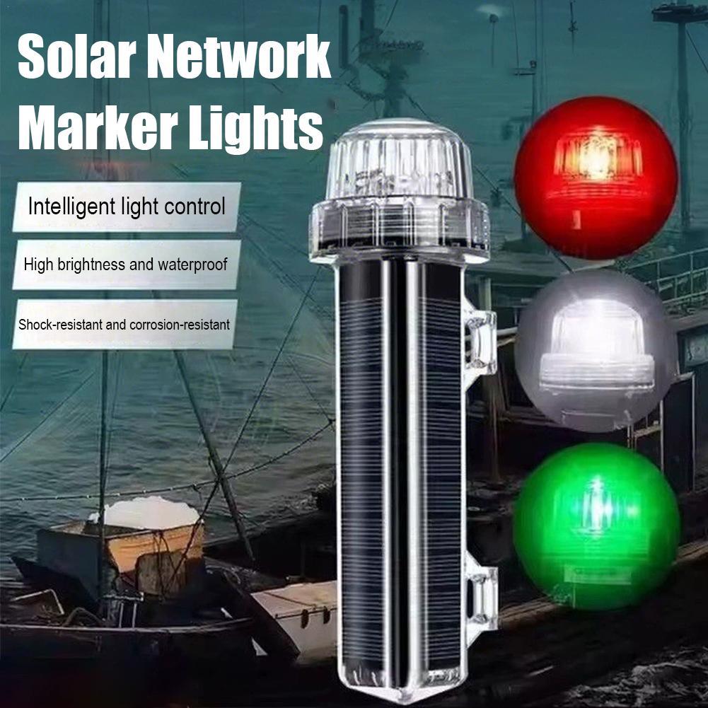 Fishing Boat Navigation Light - Солнечная сигнальная лампа океана, навигационная сигнальная