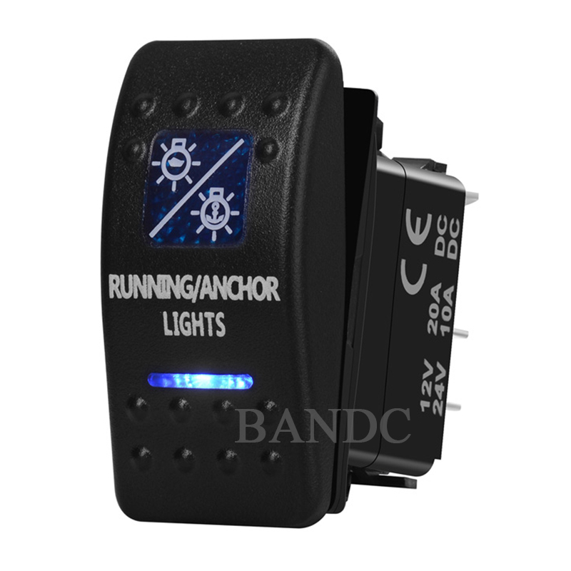 Синий светодиодный переключате – обзор и цена Fishing Boat Navigation Light